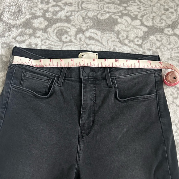 L'AGENCE Marguerite Skinny Jean DARK GRAPHITE Size 28 - Picture 11 of 14